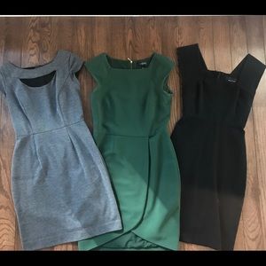 Lot of 3 Size 0 career dresses